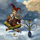 Michael Cheval Local Call painting